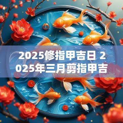 2025修指甲吉日 2025年三月剪指甲吉日