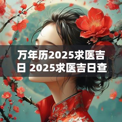万年历2025求医吉日 2025求医吉日查询表