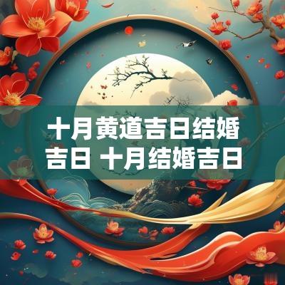 十月黄道吉日结婚吉日 十月结婚吉日2025