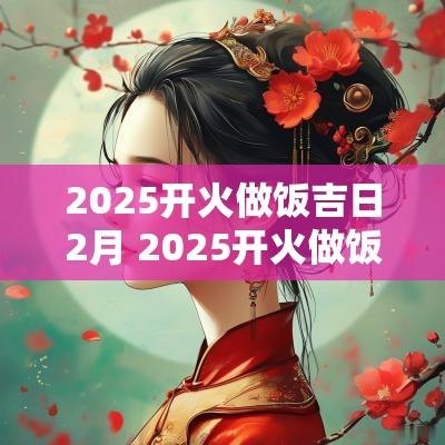 2025开火做饭吉日2月 2025开火做饭吉日