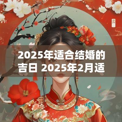 2025年适合结婚的吉日 2025年2月适合结婚的吉日