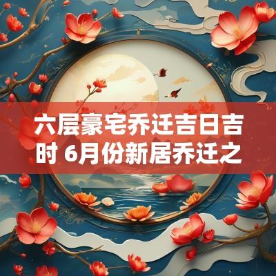 六层豪宅乔迁吉日吉时 6月份新居乔迁之喜吉日