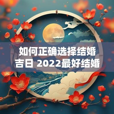 如何正确选择结婚吉日 2025最好结婚吉日