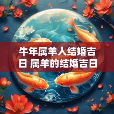 蛇年属羊人结婚吉日 属羊的结婚吉日一览表