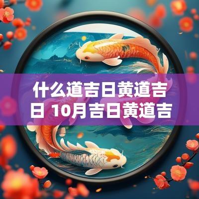 什么道吉日黄道吉日 10月吉日黄道吉日