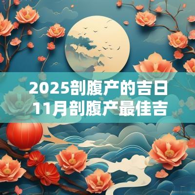 2025剖腹产的吉日 11月剖腹产最佳吉日