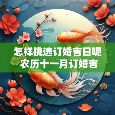 怎样挑选订婚吉日呢 农历十一月订婚吉日