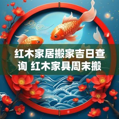 红木家居搬家吉日查询 红木家具周末搬家运输
