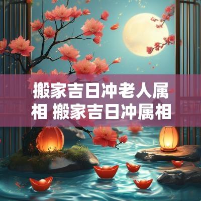 搬家吉日冲老人属相 搬家吉日冲属相对家人有影响吗