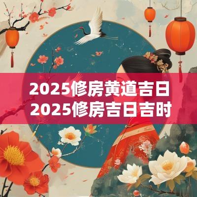 2025修房黄道吉日 2025修房吉日吉时