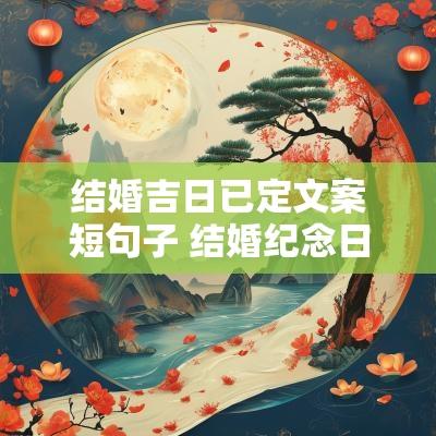 结婚吉日已定文案短句子 结婚纪念日文案