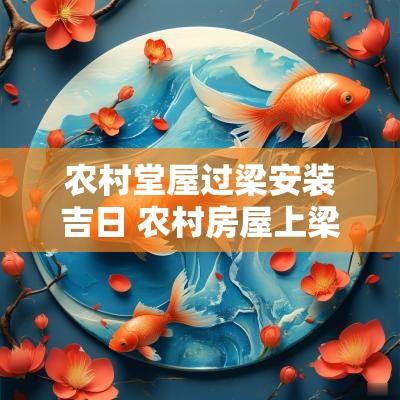 农村堂屋过梁安装吉日 农村房屋上梁吉日