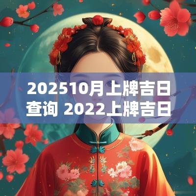 202510月上牌吉日查询 2025上牌吉日