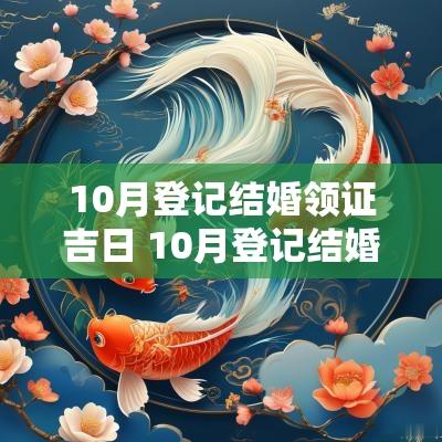 10月登记结婚领证吉日 10月登记结婚哪一天好