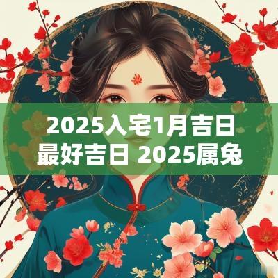 2025入宅1月吉日最好吉日 2025属蛇年入宅吉日