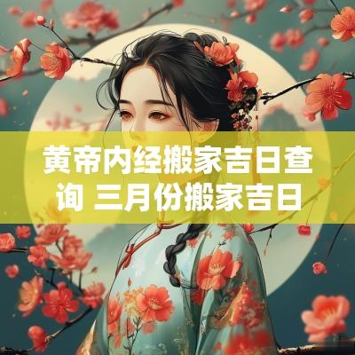 黄帝内经搬家吉日查询 三月份搬家吉日一览表