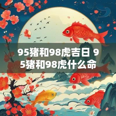 95猪和98虎吉日 95猪和98虎什么命
