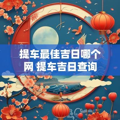 提车最佳吉日哪个网 提车吉日查询