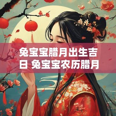 兔宝宝腊月出生吉日 兔宝宝农历腊月哪天出生好
