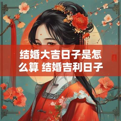 结婚大吉日子是怎么算 结婚吉利日子