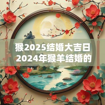 猴2025结婚大吉日 2025年猴羊结婚的吉日