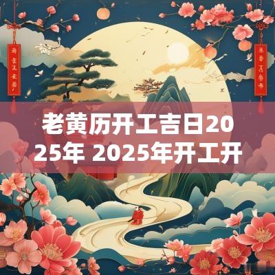 老黄历开工吉日2025年 2025年开工开车吉日