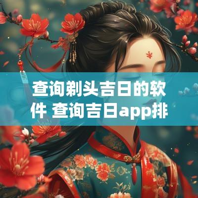查询剃头吉日的软件 查询吉日app排名