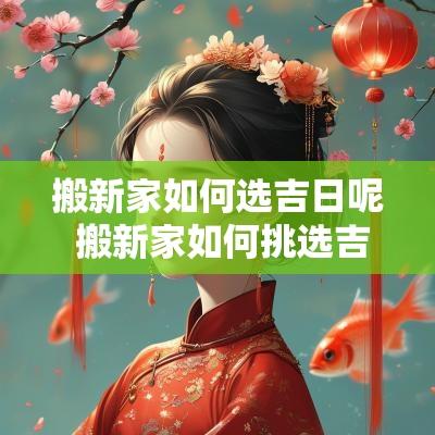 搬新家如何选吉日呢 搬新家如何挑选吉时