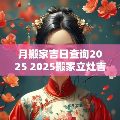 月搬家吉日查询2025 2025搬家立灶吉日