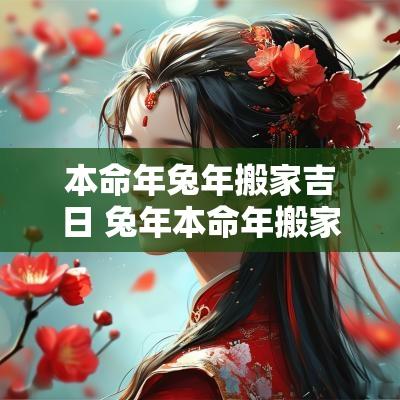 本命年马年搬家吉日 马年本命年搬家吉日查询大全