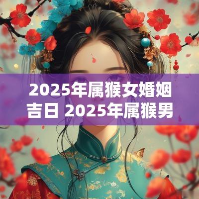 2025年属猴女婚姻吉日 2025年属猴男几月份结婚是吉日