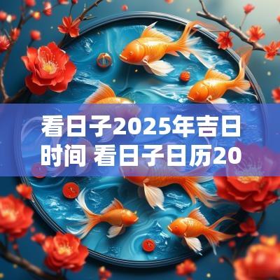 看日子2025年吉日时间 看日子日历2025