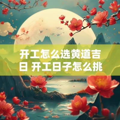 开工怎么选黄道吉日 开工日子怎么挑选