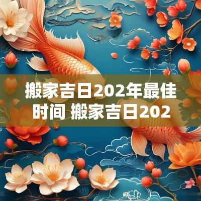 搬家吉日202年最佳时间 搬家吉日2025年12月最佳时间