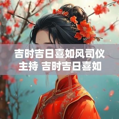吉时吉日喜如风司仪主持 吉时吉日喜如风原版