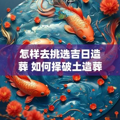 怎样去挑选吉日造葬 如何择破土造葬的吉日