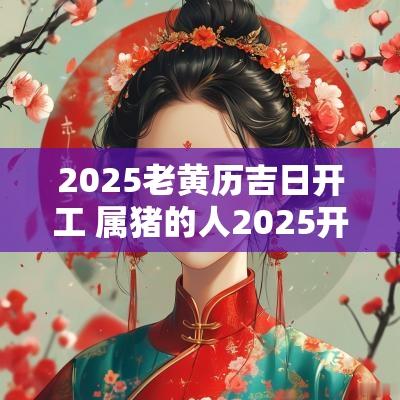 2025老黄历吉日开工 属猪的人2025开工吉日