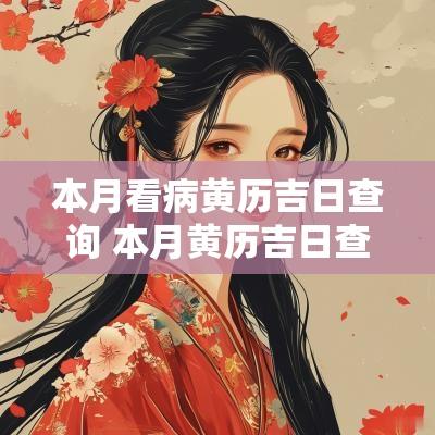 本月看病黄历吉日查询 本月黄历吉日查询搬家