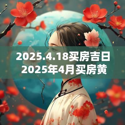 2025.4.18买房吉日 2025年4月买房黄道吉日