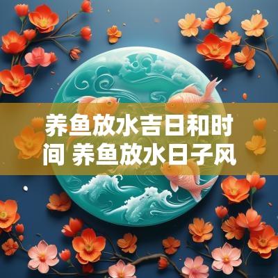 养鱼放水吉日和时间 养鱼放水日子风水讲究
