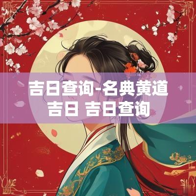 吉日查询-名典黄道吉日 吉日查询