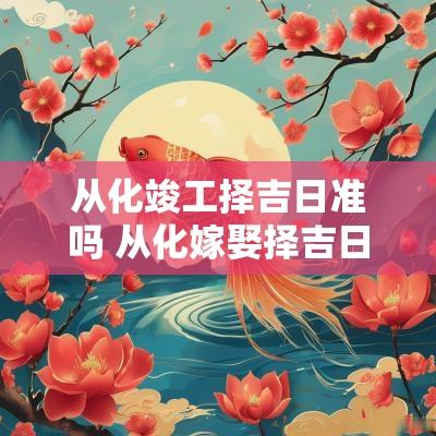 从化竣工择吉日准吗 从化嫁娶择吉日准吗
