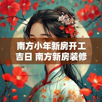 南方小年新房开工吉日 南方新房装修最佳时间