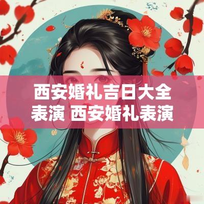 西安婚礼吉日大全表演 西安婚礼表演节目推荐