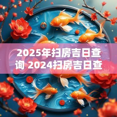 2025年扫房吉日查询 2025扫房吉日查询