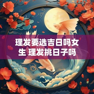 理发要选吉日吗女生 理发挑日子吗