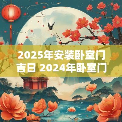 2025年安装卧室门吉日 2025年卧室门安装款式