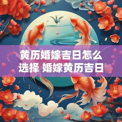 黄历婚嫁吉日怎么选择 婚嫁黄历吉日11月