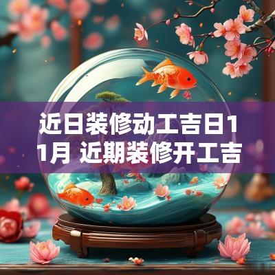 近日装修动工吉日11月 近期装修开工吉日