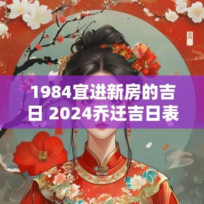 1984宜进新房的吉日 2025乔迁吉日表